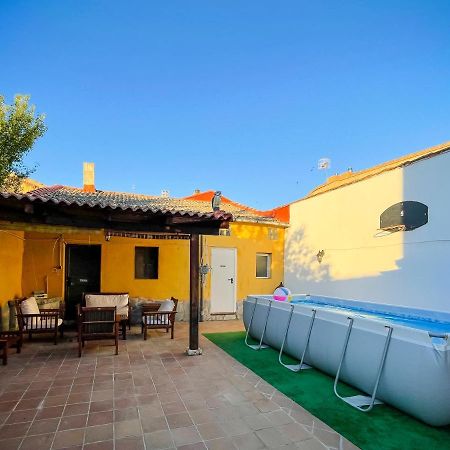 Casa El Arrabal, Casa Con Chimenea, Piscina Y Patio Villa Medina De Rioseco Luaran gambar