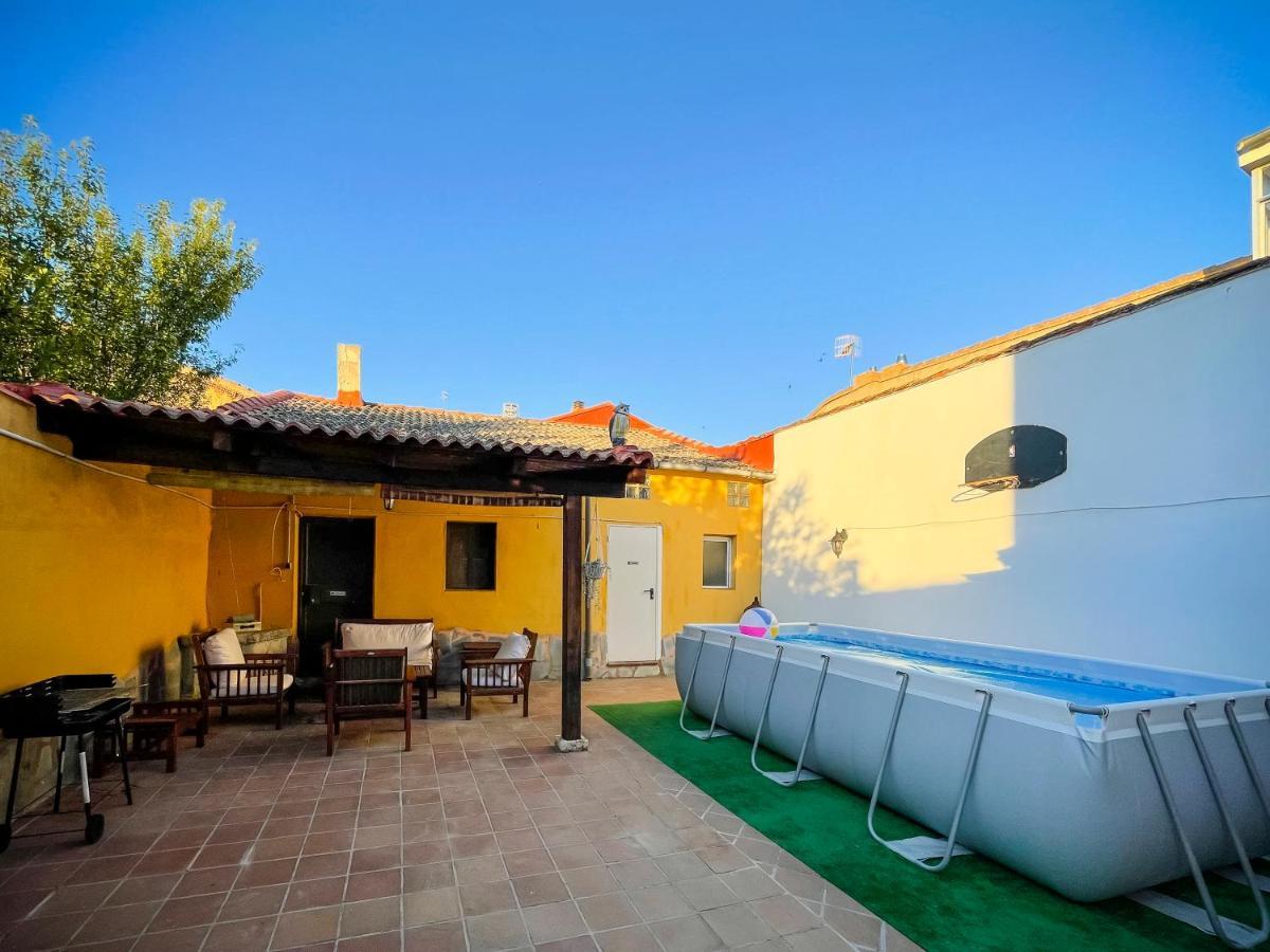 Casa El Arrabal, Casa Con Chimenea, Piscina Y Patio Villa Medina De Rioseco Luaran gambar