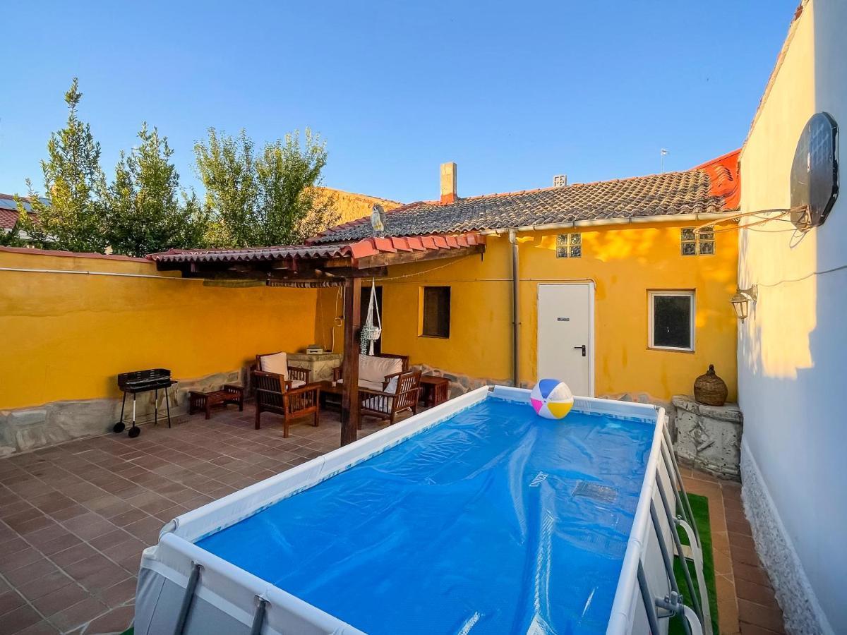 Casa El Arrabal, Casa Con Chimenea, Piscina Y Patio Villa Medina De Rioseco Luaran gambar